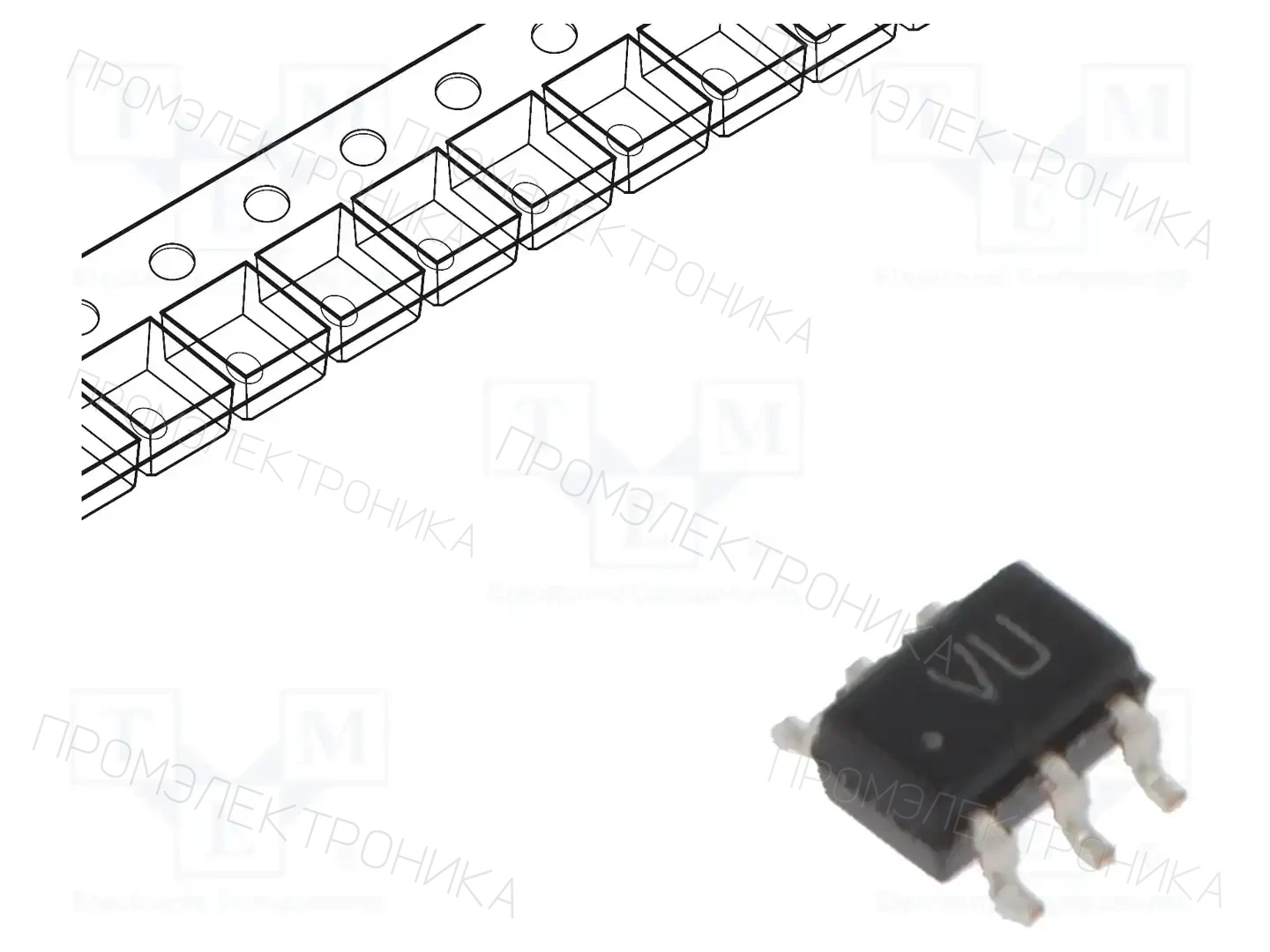 STMicroelectronics STG3157CTR — Микросхемы - интерфейсы осталь