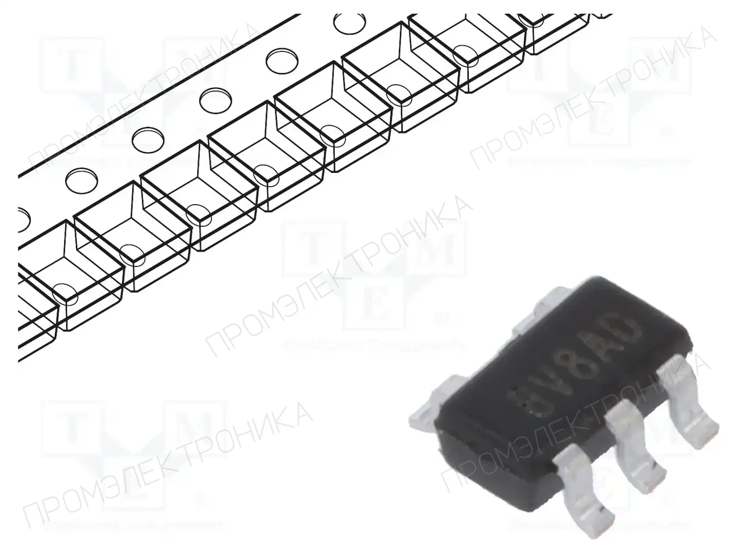 DIODES INCORPORATED TLV271CW5-7 — Операционные усилители SMD
