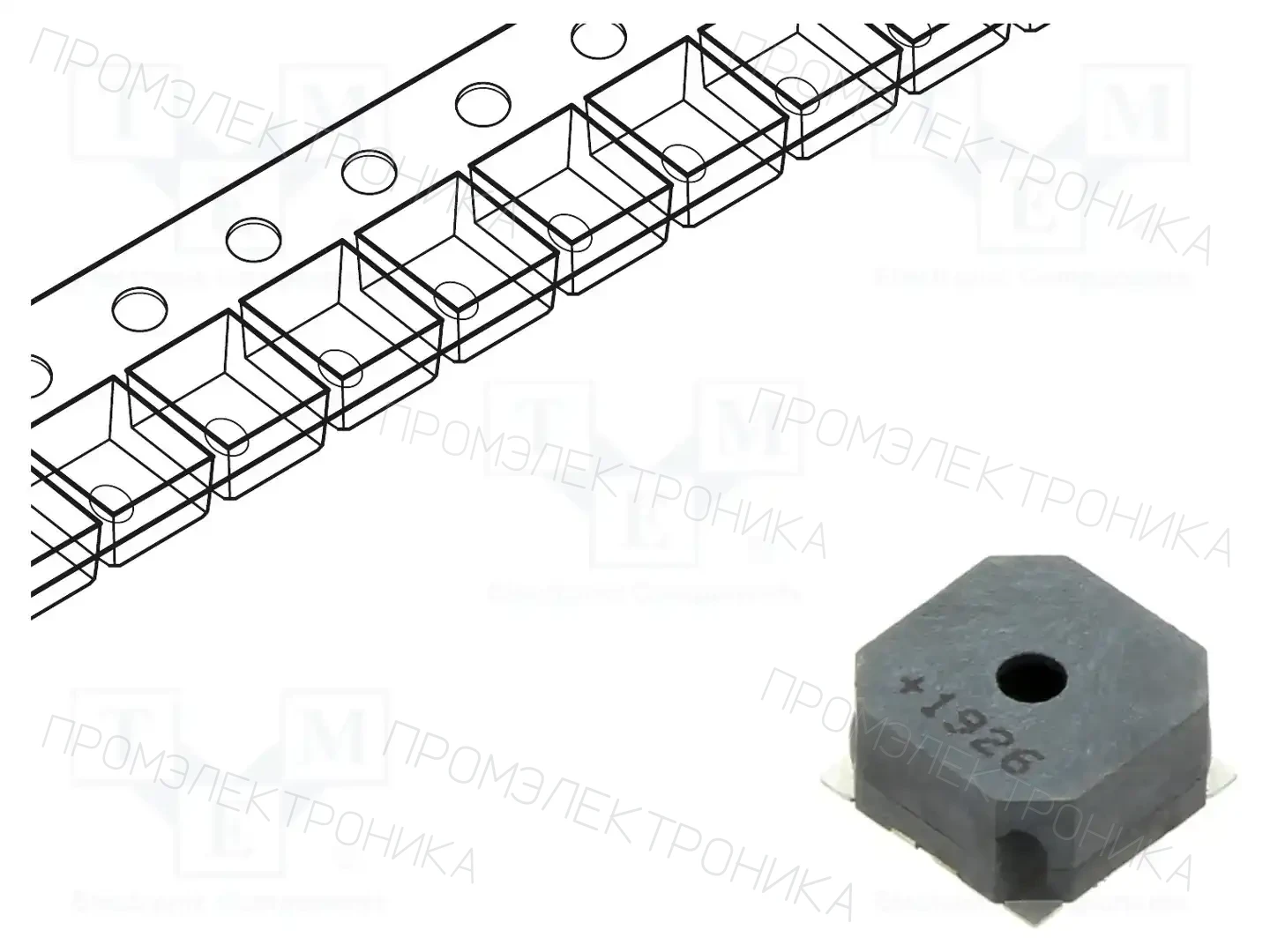 Same Sky® CMT-8540S-SMT-TR — Сигнализаторы электромаг. без генератора