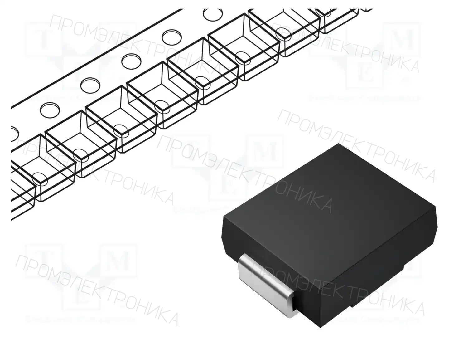 LUGUANG ELECTRONIC RS1MB — Универсальные диоды SMD