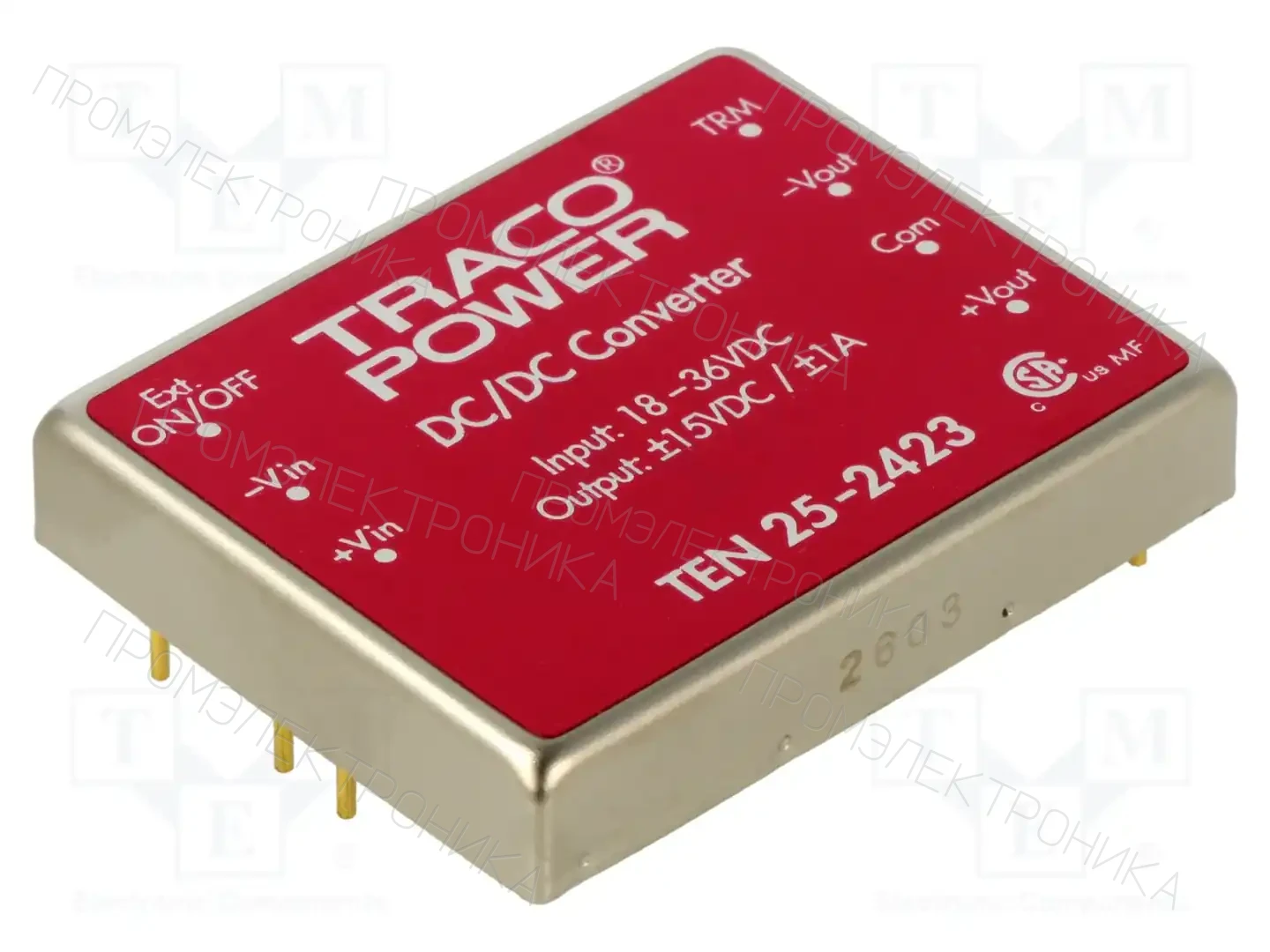 TRACO POWER TEN 25-2423 — Преобразователи DC/DC