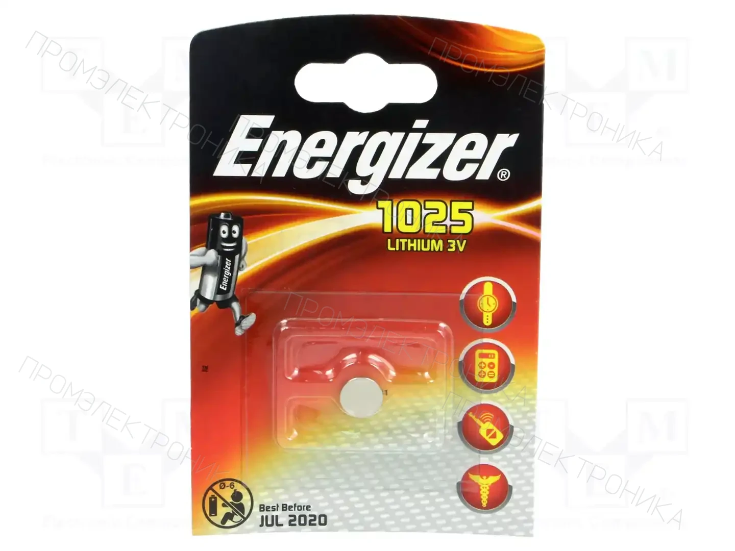 ENERGIZER CR1025 — Батареи