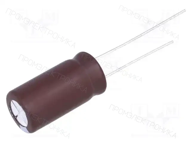 Elite ED1A102MNN1016 — Конденсаторы электролитические THT