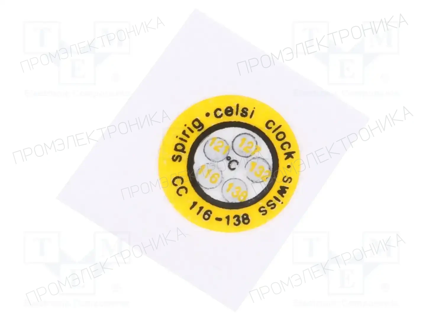 SPIRIG CC-116/138 — Термоиндикаторные этикетки
