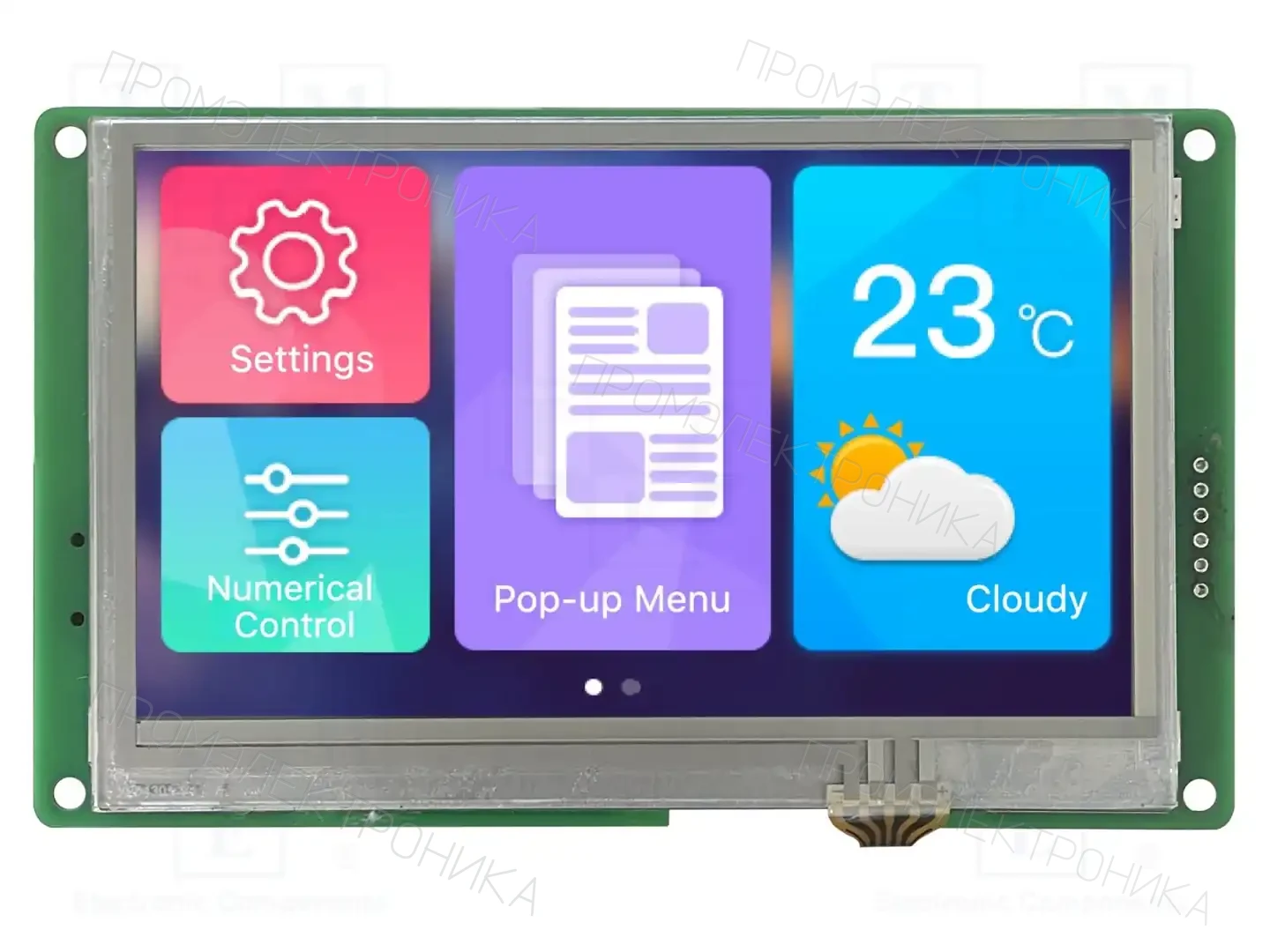 Dwin Technology DMG48270C043_05WTR — Интеллигентные дисплеи