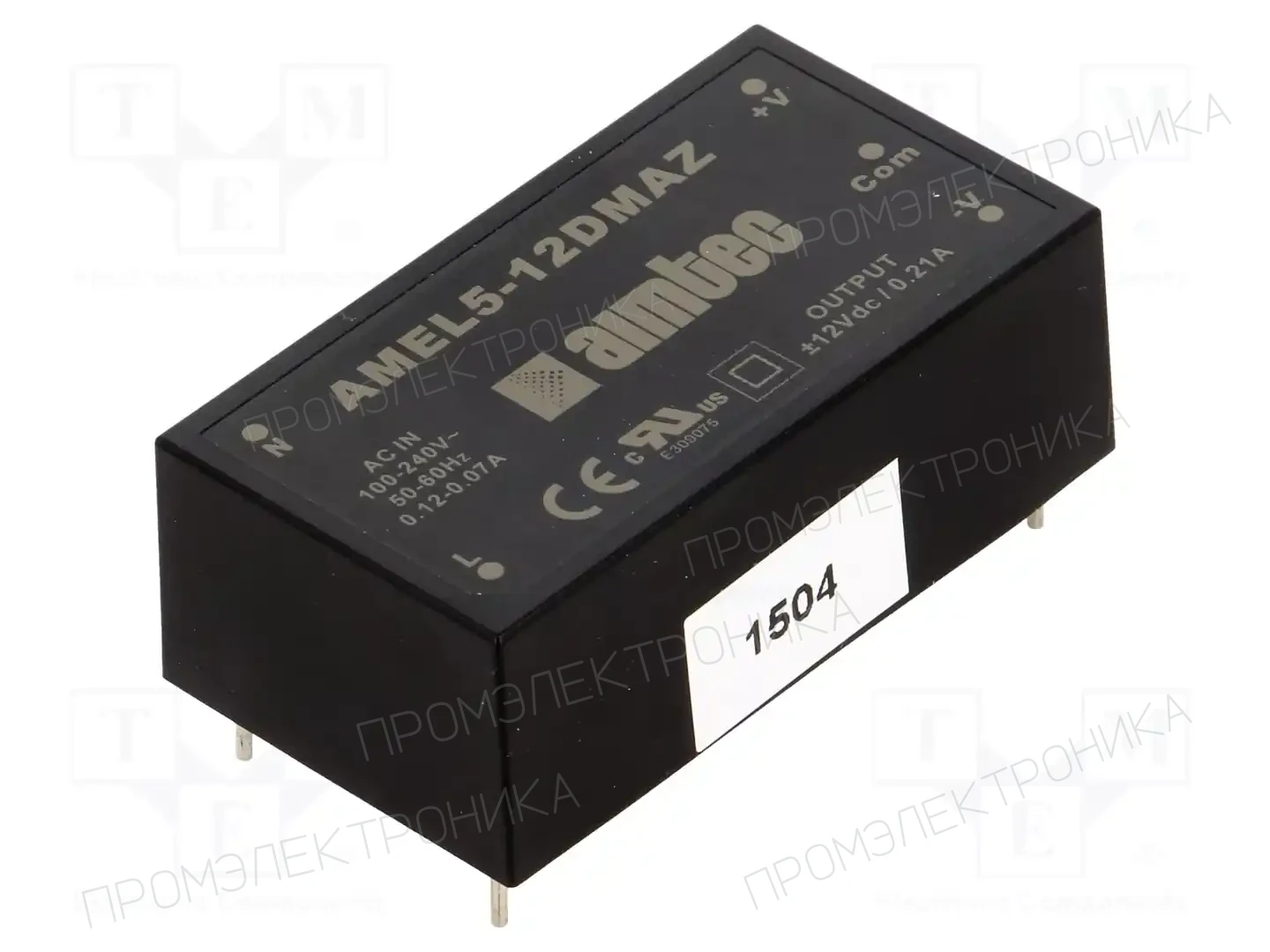 AIMTEC AMEL5-12DMAZ — Преобразователи AC/DC для PCB