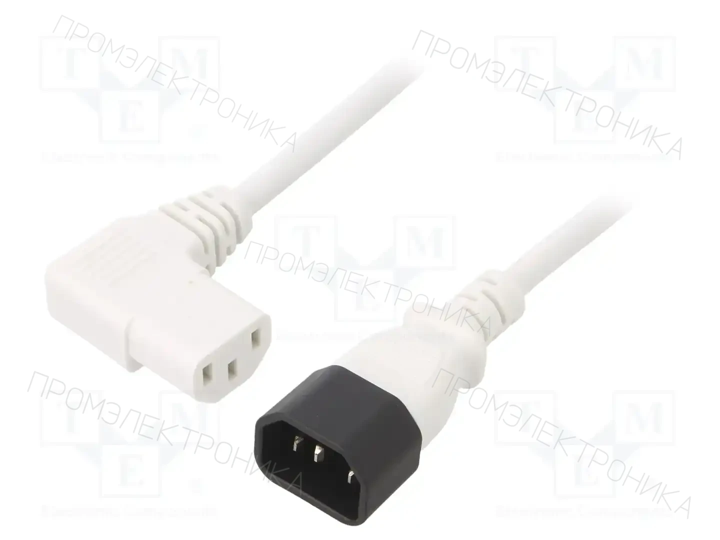 LIAN DUNG LT-602+511R H05VV-F 3X1.0 WHT 3M — Кабели питания компьютерные и универс