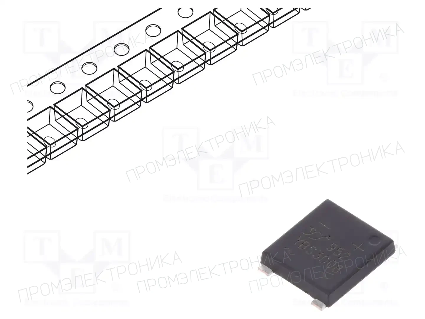 YANGJIE TECHNOLOGY YBS3008 — Однофазные мосты диодные SMD/THT