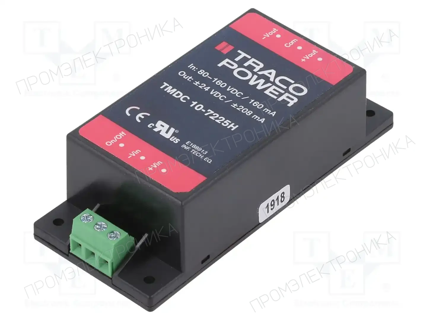 TRACO POWER TMDC 10-7225H — Преобразователи DC/DC