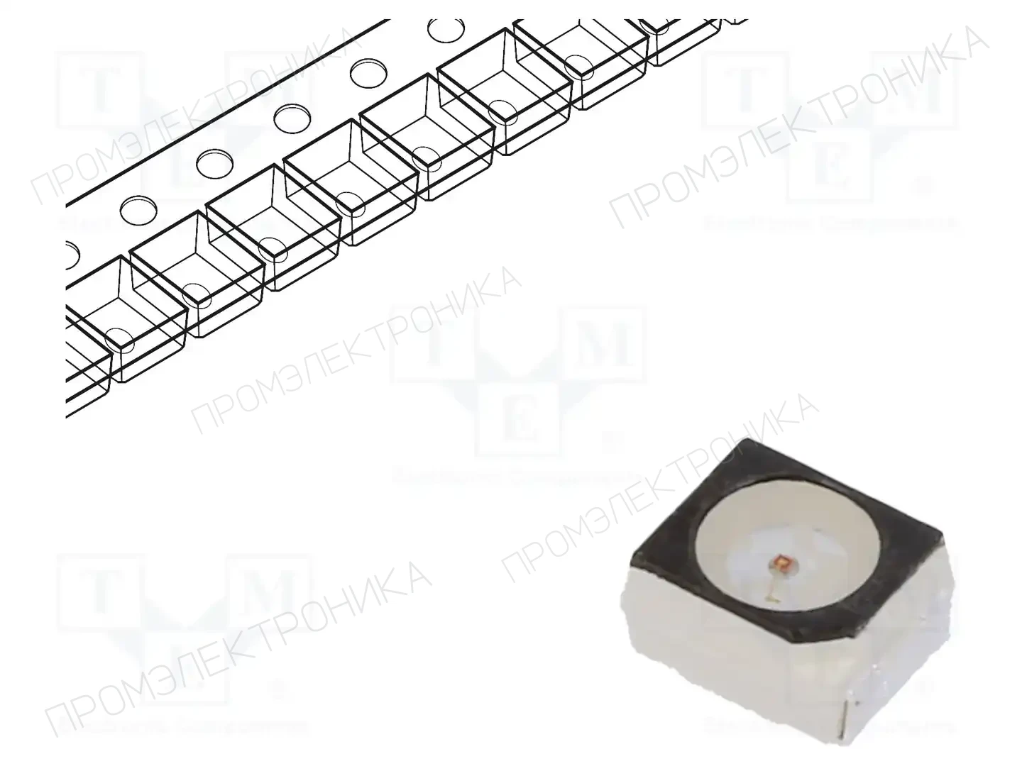 ams OSRAM LY T68F-T2V2-35-1 — Светодиоды SMD цветные