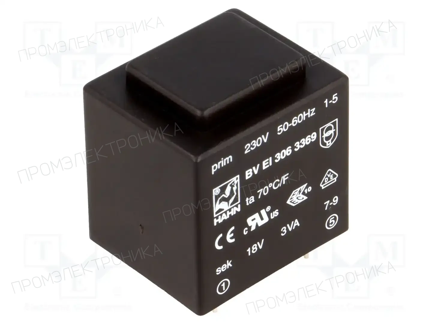 HAHN BV EI 306 3369 — Трансформаторы PCB