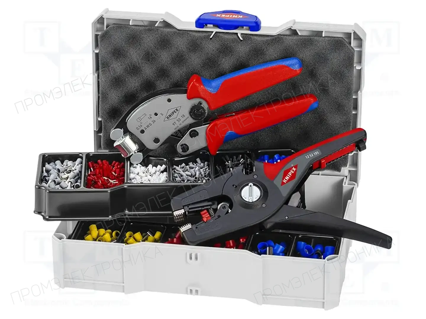 KNIPEX 97 90 14 — Зажимные уст-ва кабельных наконечников