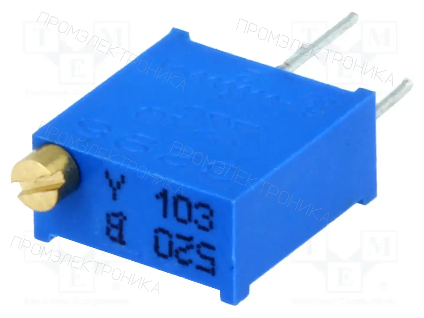 SR PASSIVES T910Y-10K — Потенциометры THT многооборотные 3/8 дм