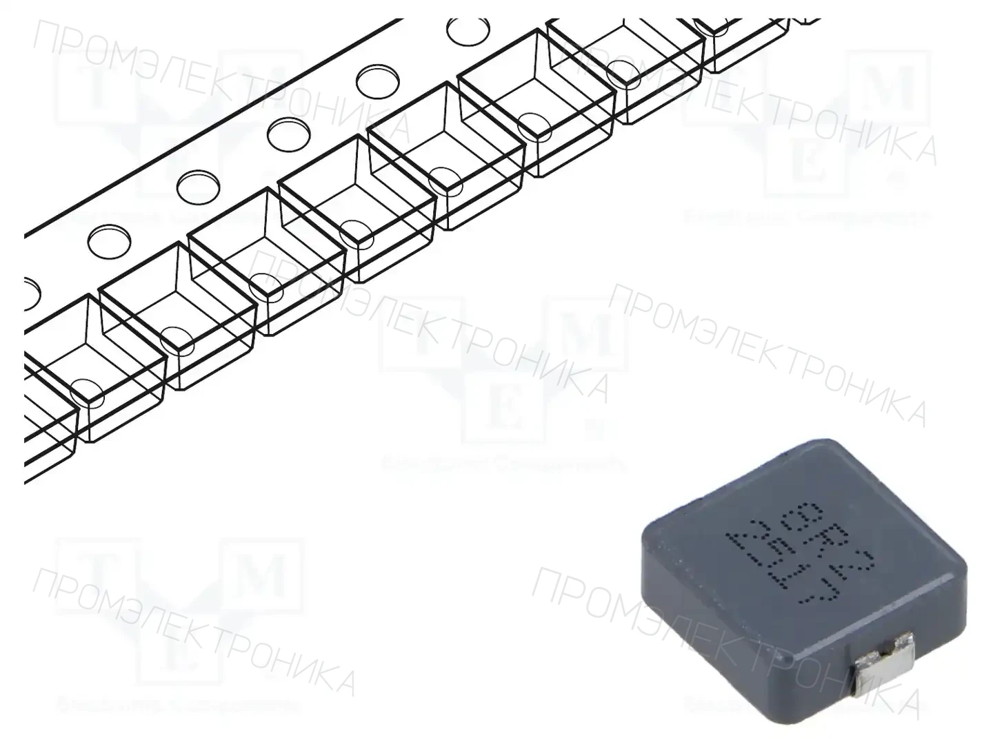 JANTEK JRPI1004M-8R2M — Дроссели
