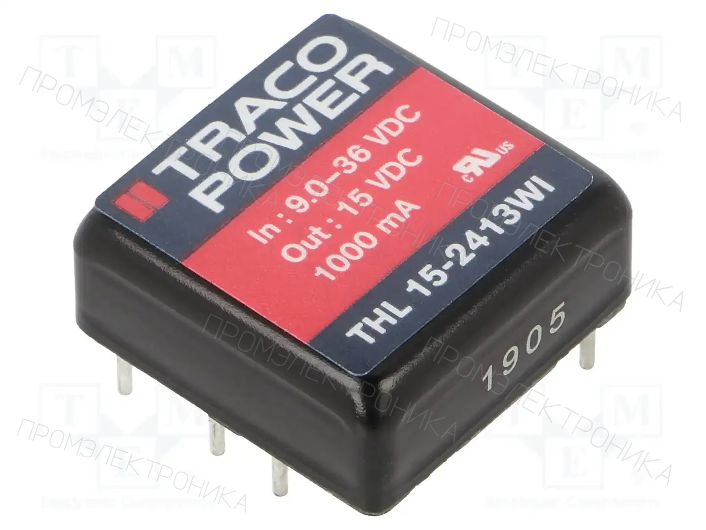 TRACO POWER THL 15-2413WI — Преобразователи DC/DC