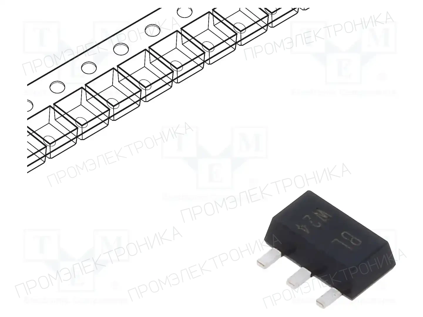 NEXPERIA BCX56-16,135 — Транзисторы NPN SMD