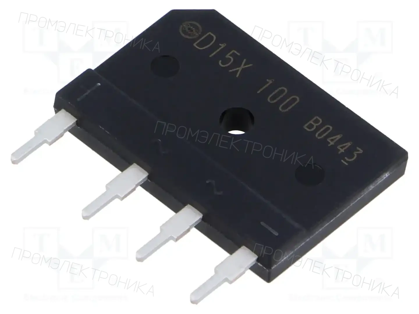SHINDENGEN D15XB100-7101 — Однофазные мосты диодные плоские