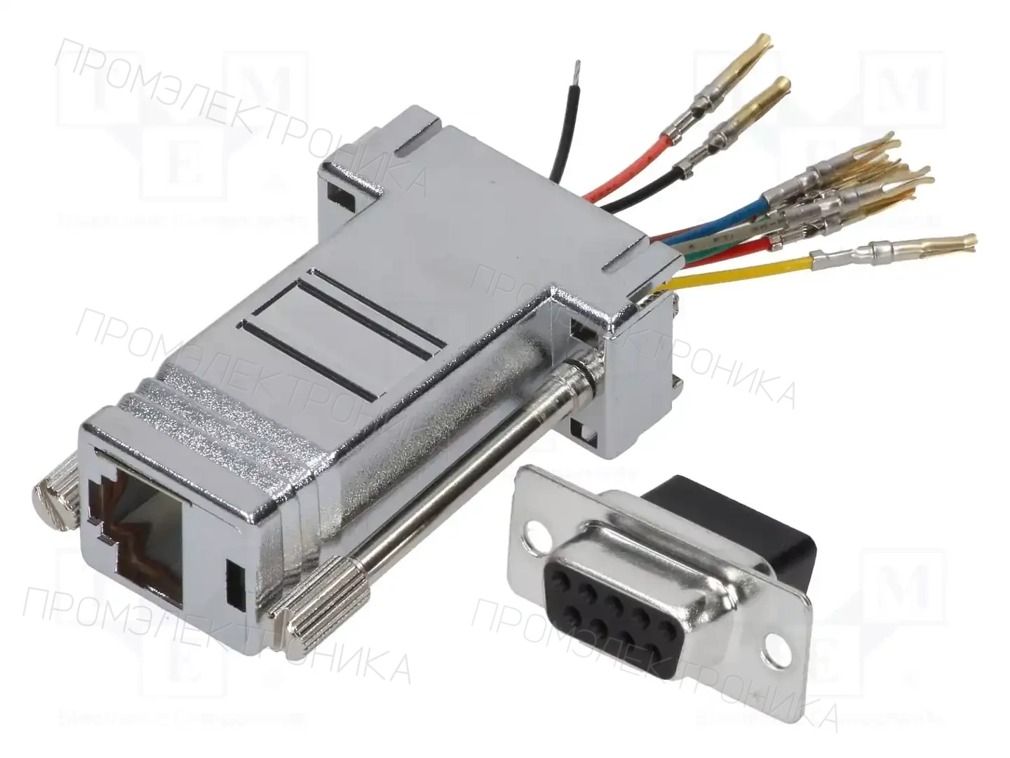 MH CONNECTORS MHDA9-SMJ8-M-K-RC — Адаптеры D-Sub