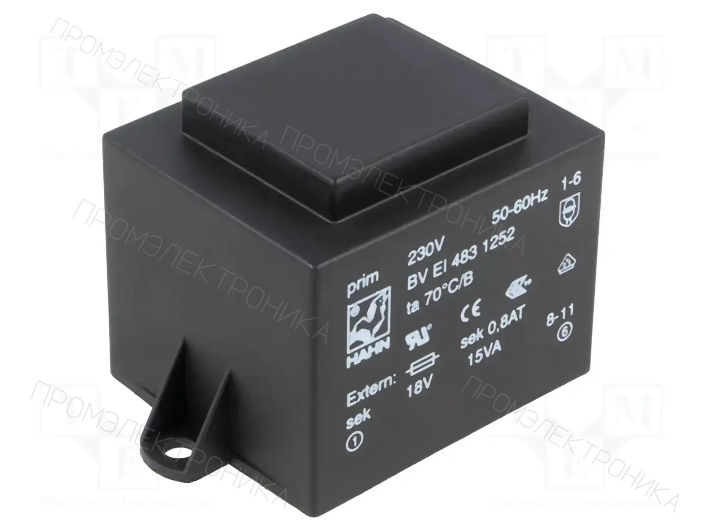 HAHN BV EI 483 1252 — Трансформаторы PCB