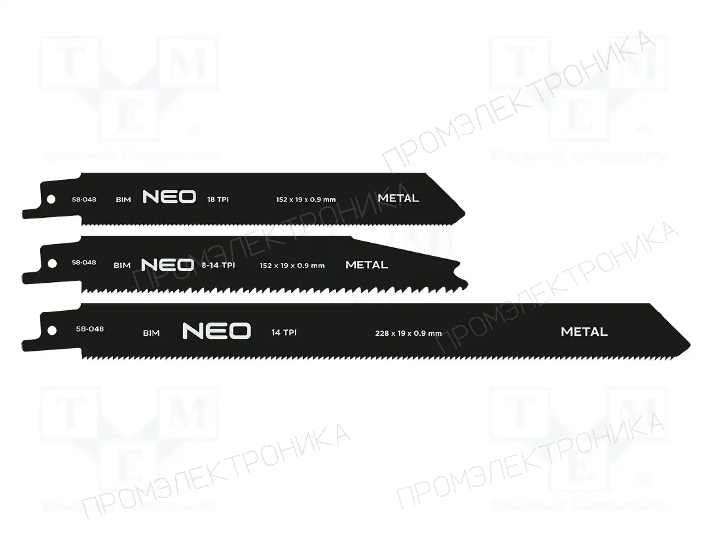 NEO TOOLS 58-048 — Пилы и полотнища