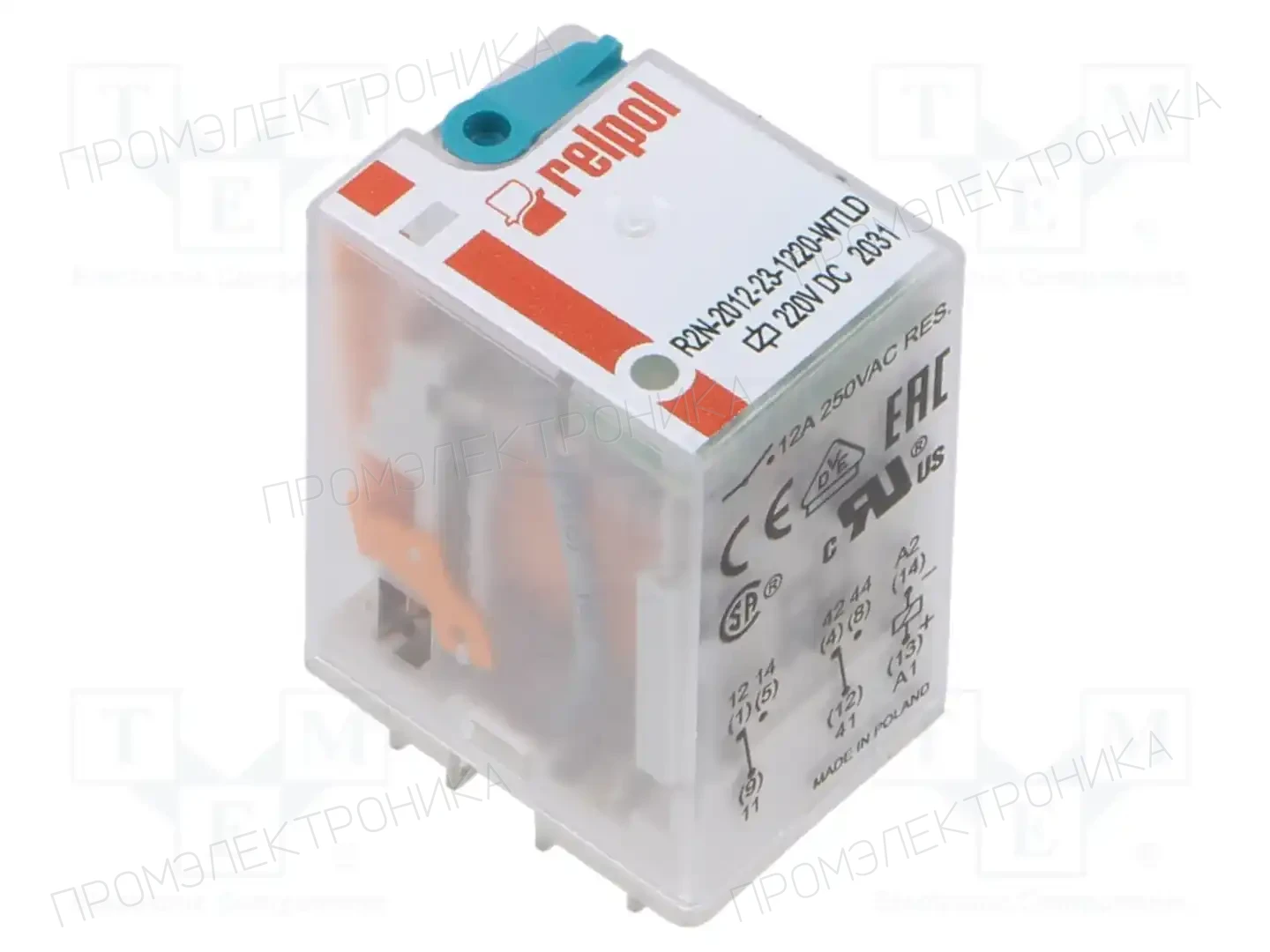RELPOL R2N-2012-23-1220-WTLD — Реле электромагн. промышленные