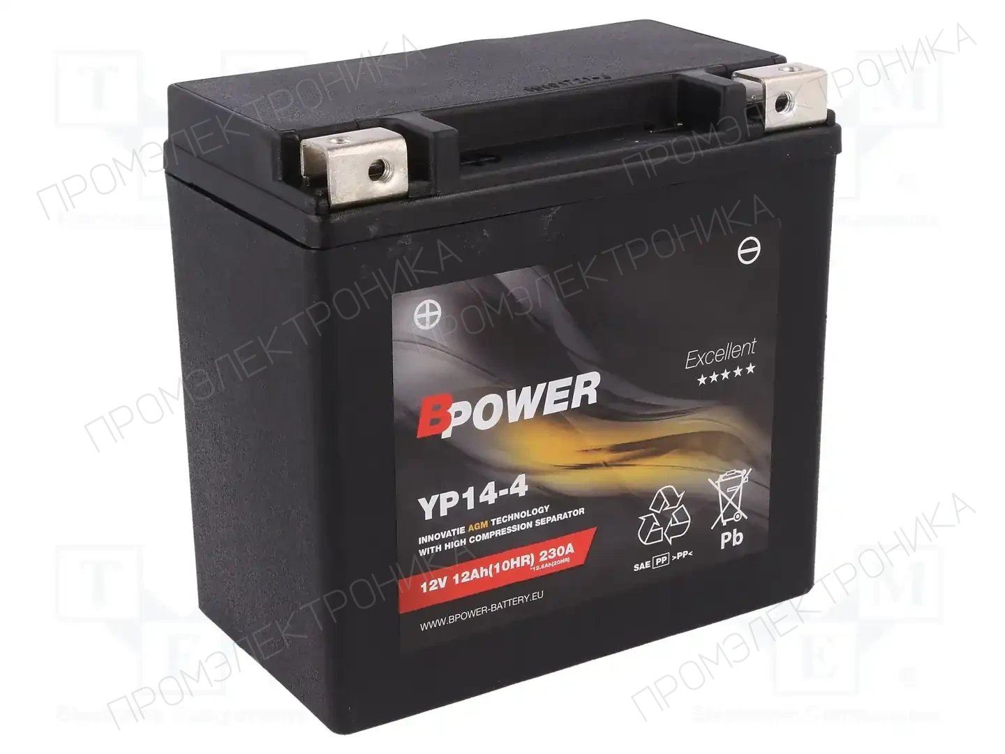 BPOWER YP14-4 — Аккумуляторы кислотные