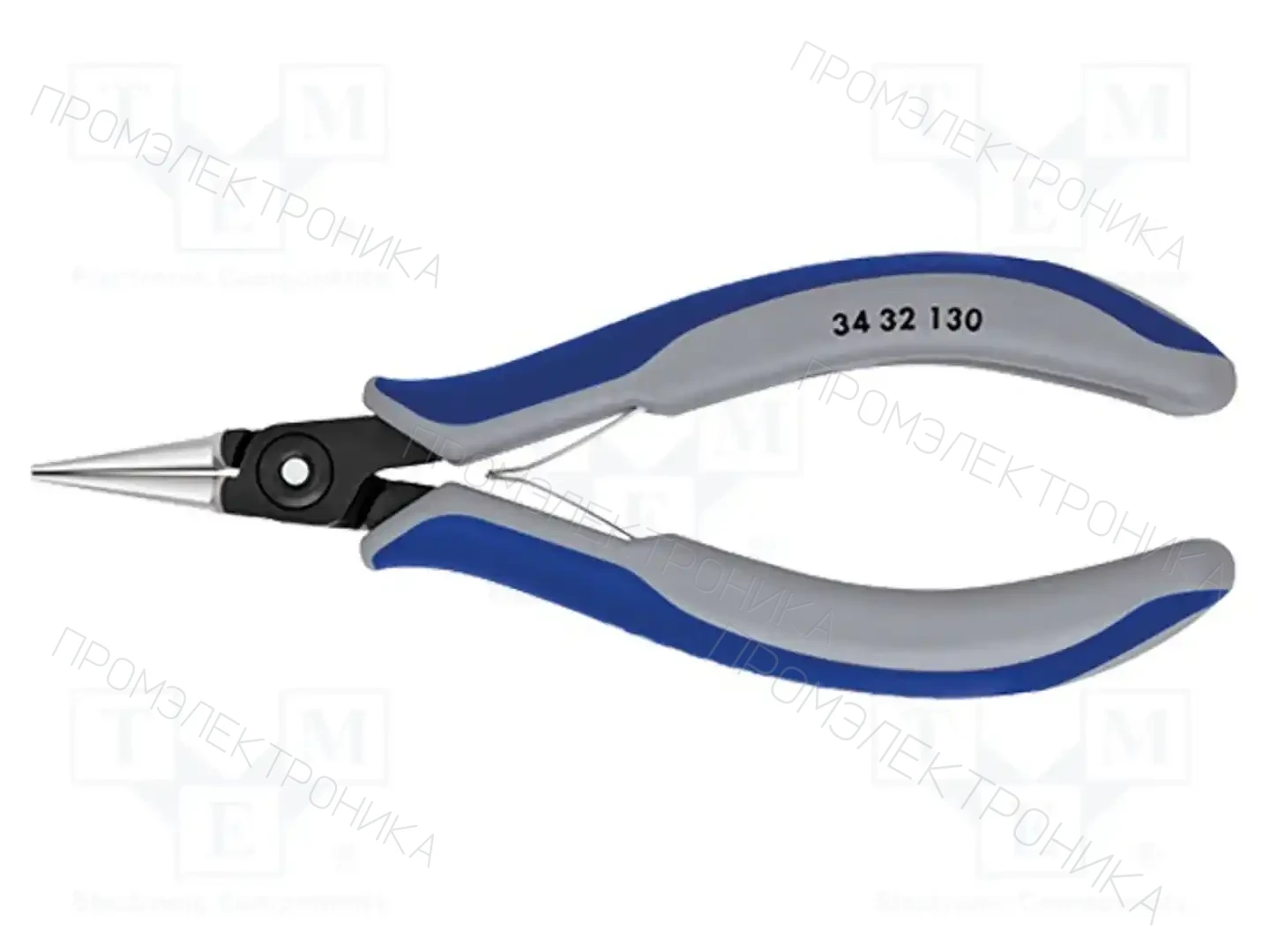 KNIPEX 34 32 130 — Клещи-кусачки плоские и полукруглые