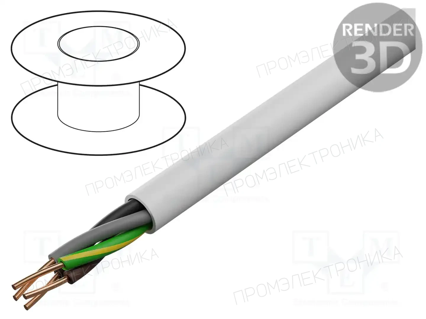 ELEKTROKABEL YDY-4X10 — Провода питания