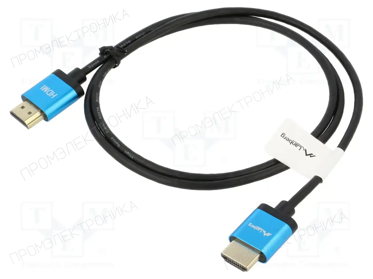 LANBERG CA-HDMI-22CU-0010-BK — Кабели и адаптеры HDMI, DVI, DisplayPort