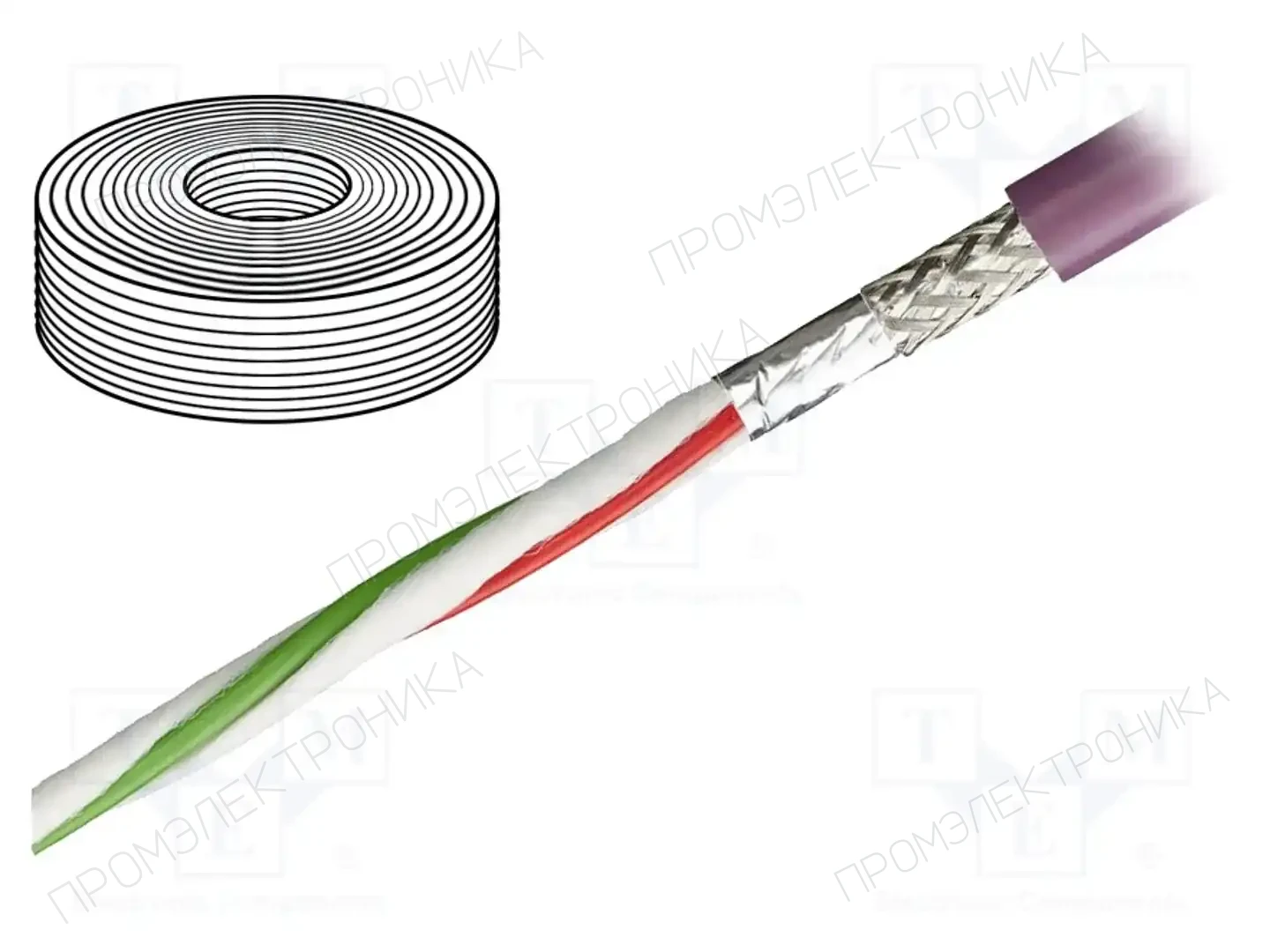 IGUS CF898.021 — Провода для направляющих- экранированные