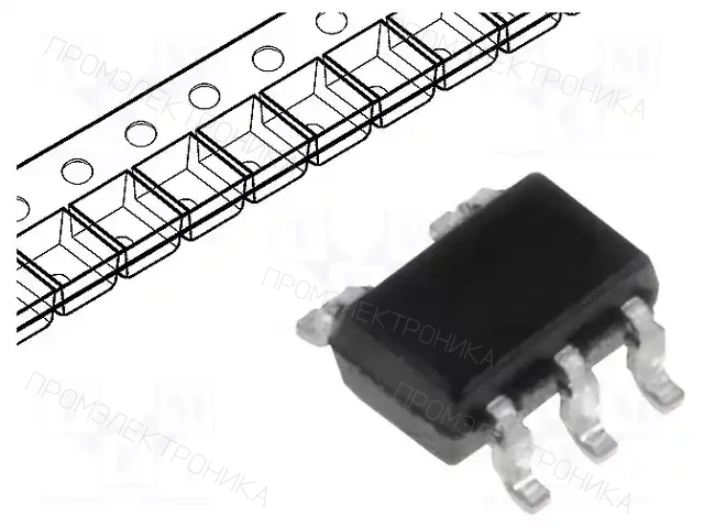 onsemi NC7S32M5X — Ворота, инверторы