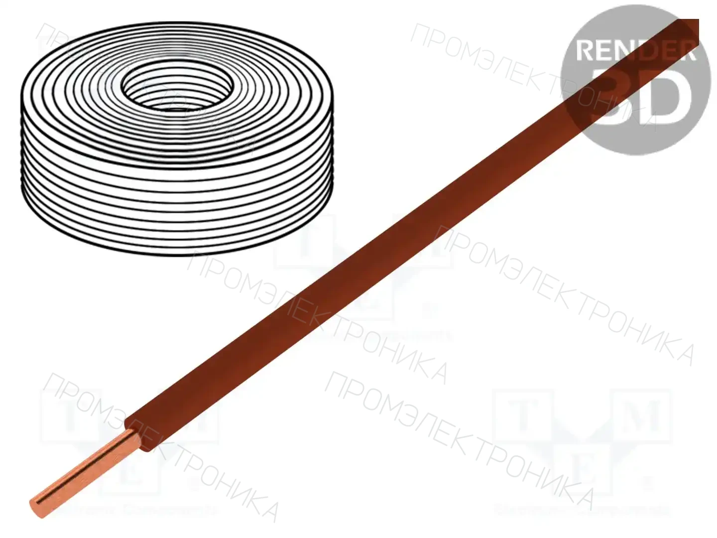 DONAU ELEKTRONIK 105-8 — Провода одножильные - проволока