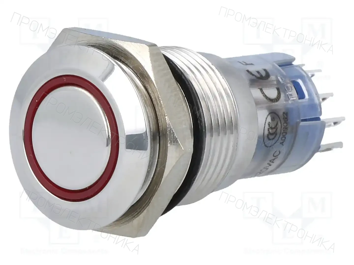 ONPOW LAS2GQF-22ZE/R/12VDC/S/IP67 — Переключатели кнопочные