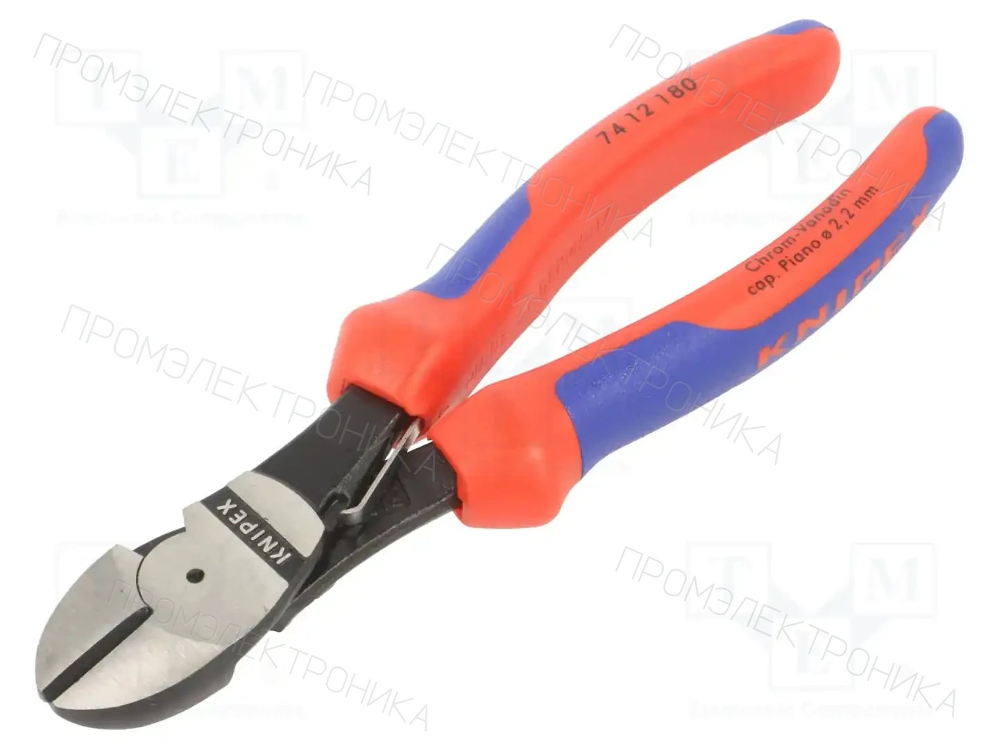 KNIPEX 74 12 180 — Клещи-кусачки для резки