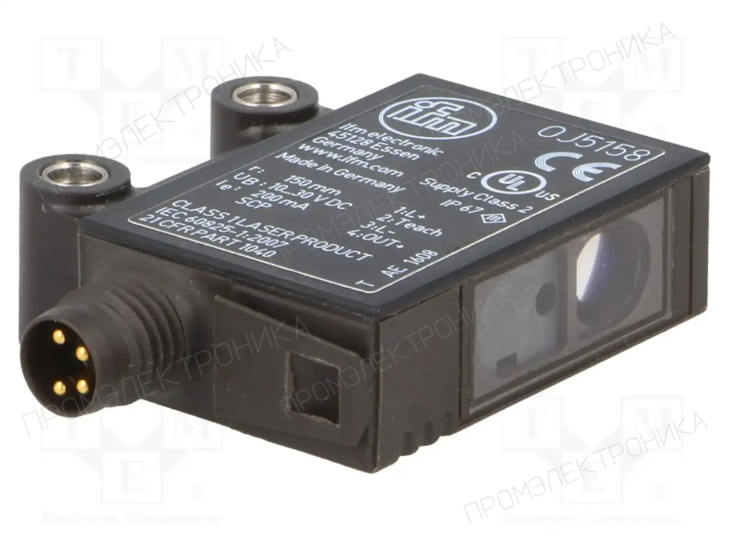 IFM ELECTRONIC OJ5158 — Стандартные фотоэлектрические датчики