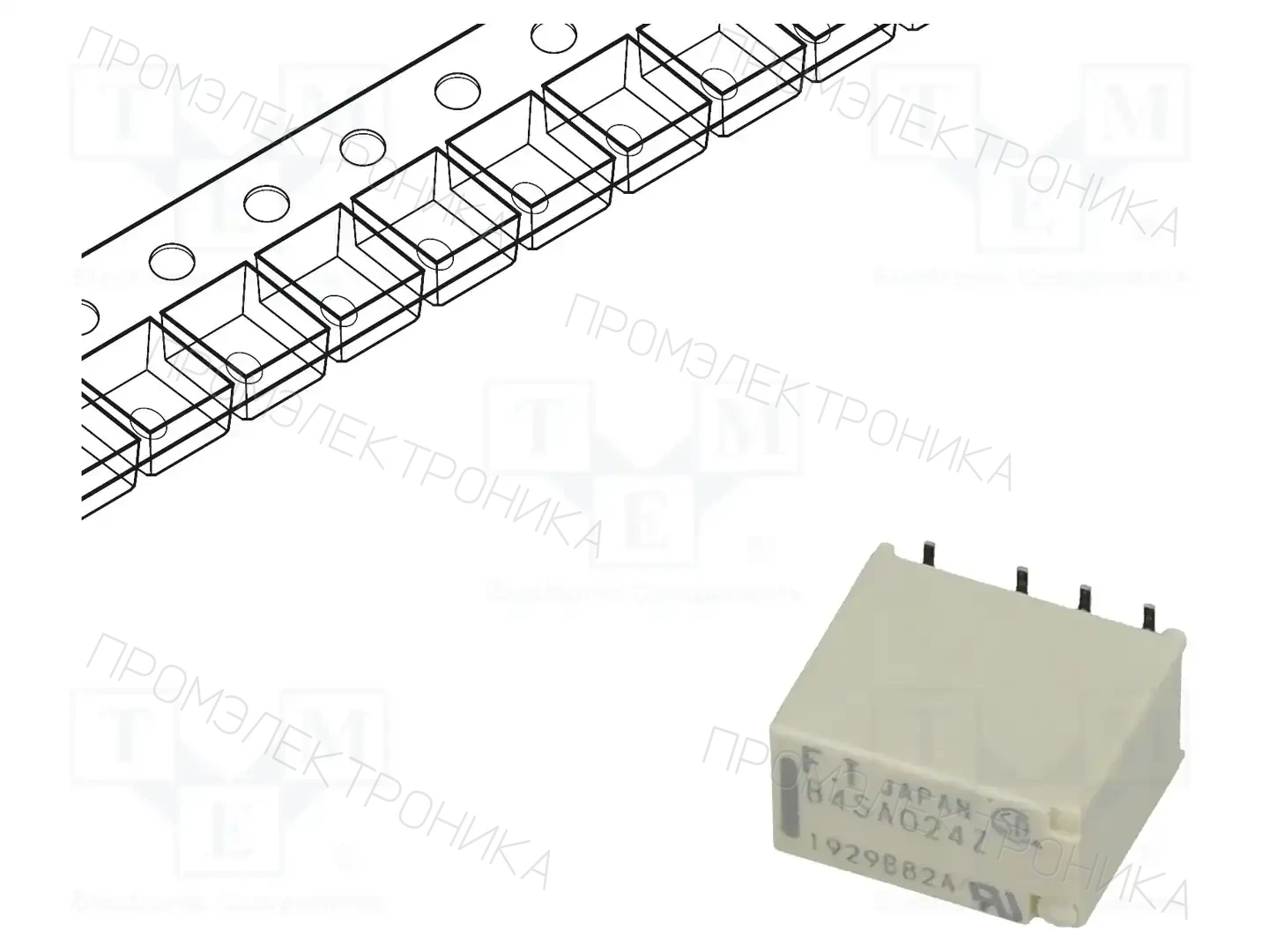 FCL Components FTR-B4SA024Z-B05 — Реле электромагн. миниатюрные