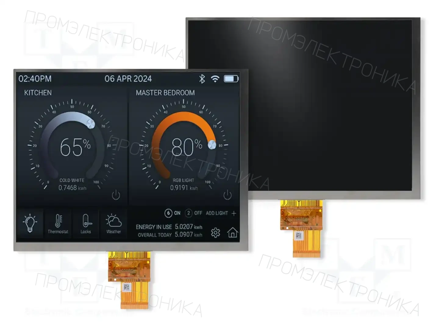 4D LCD 4DLCD-80-1024-768-CT-NM-350-L — Дисплеи TFT