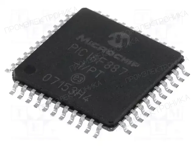 Microchip Technology PIC16F887-I/PT — Линейка PIC 8-bit