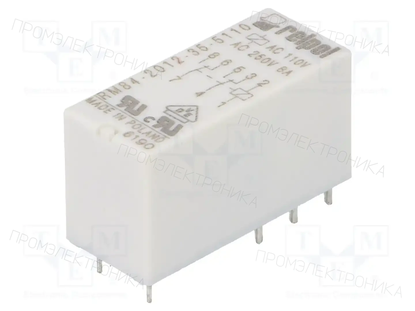 RELPOL RM84-2012-35-5110 — Реле электромагн. миниатюрные