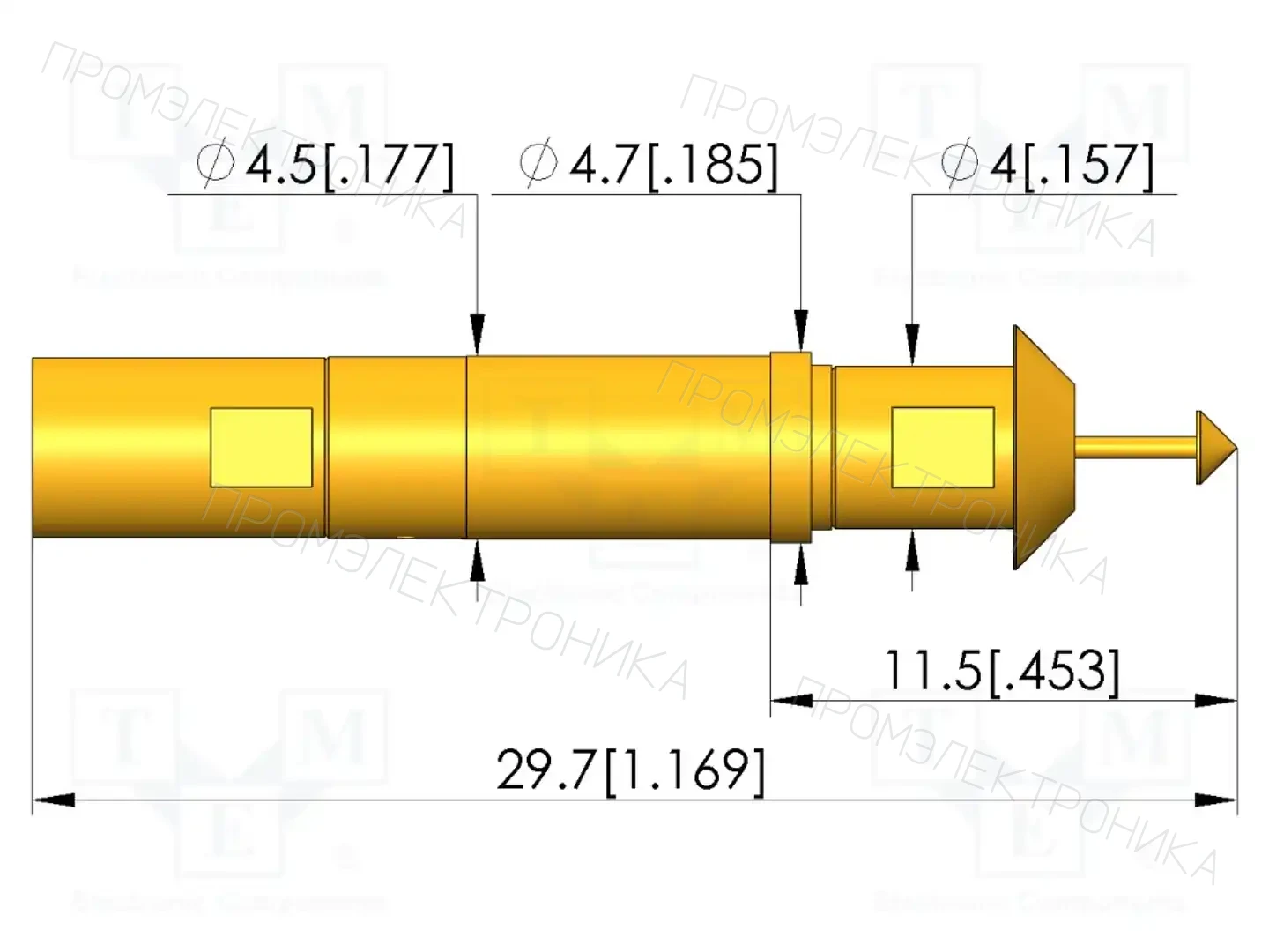 INGUN HFS-440 308 180 A 5042 E — Измерительные щупы