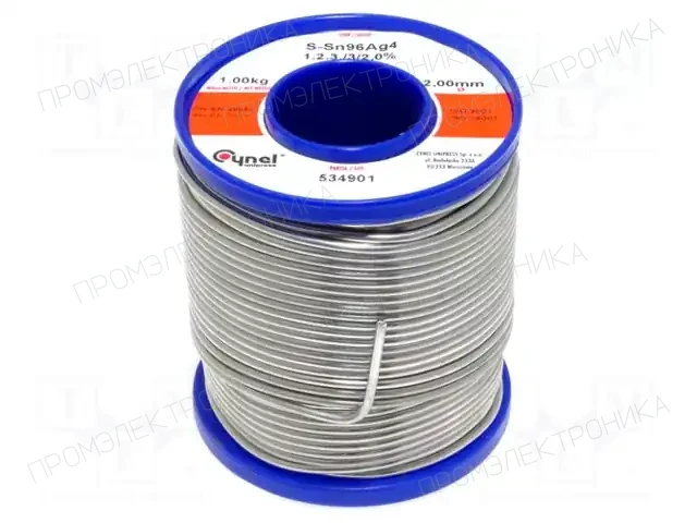 CYNEL SN96AG4-2.0/1.0 KG — Паяльные провода бессвинцовые
