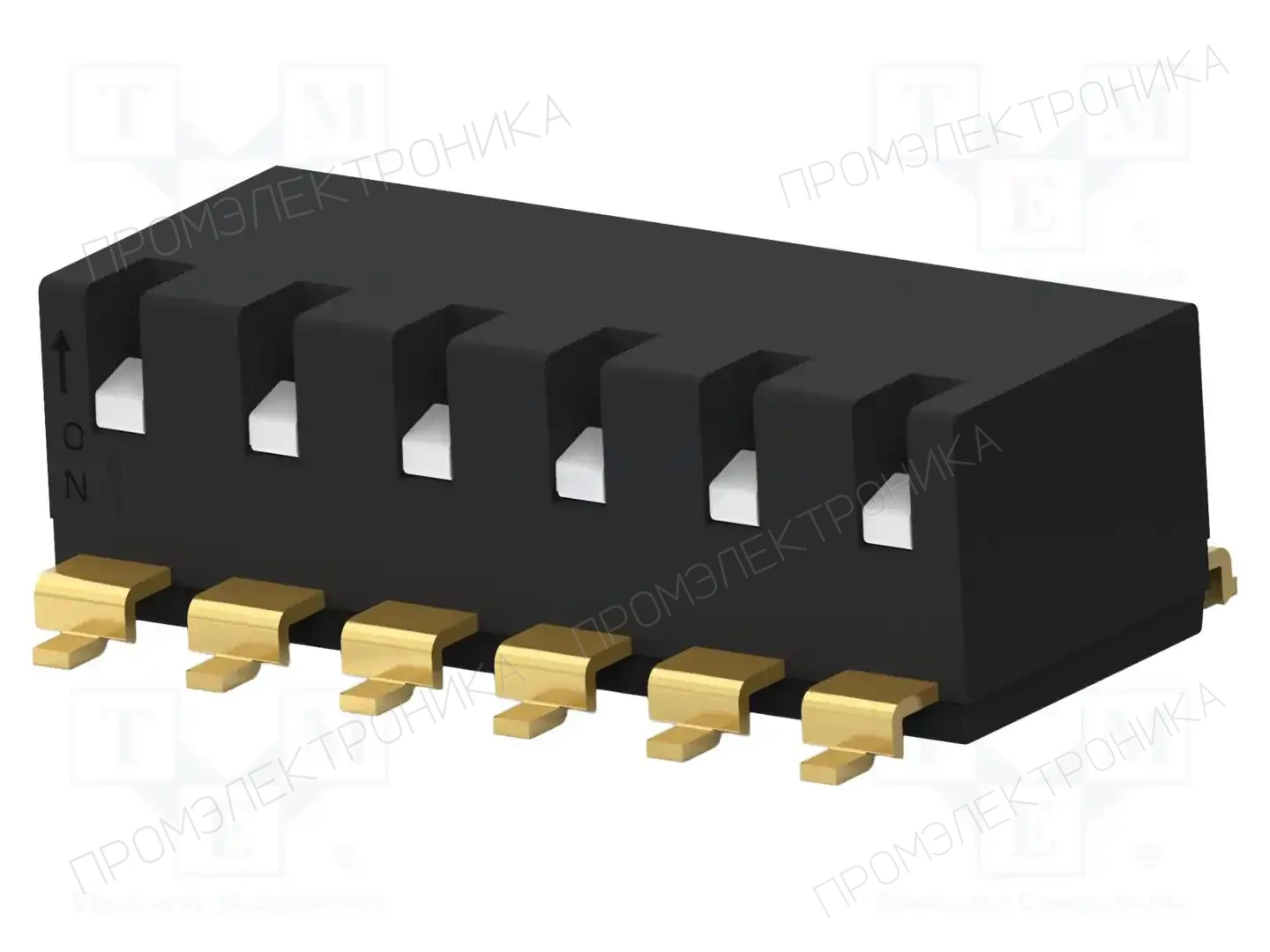 TE Connectivity EDSP06SGRFNTR04 — Переключатели типа Dip-Switch