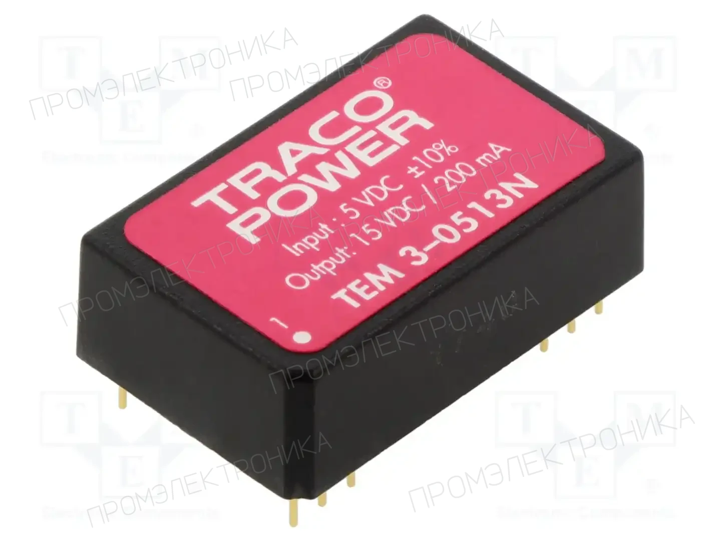 TRACO POWER TEM 3-0513N — Преобразователи DC/DC