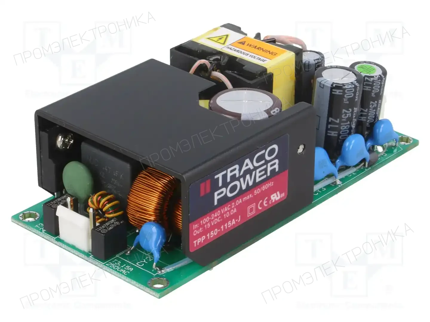 TRACO POWER TPP 150-115A-J — Открытые блоки питания