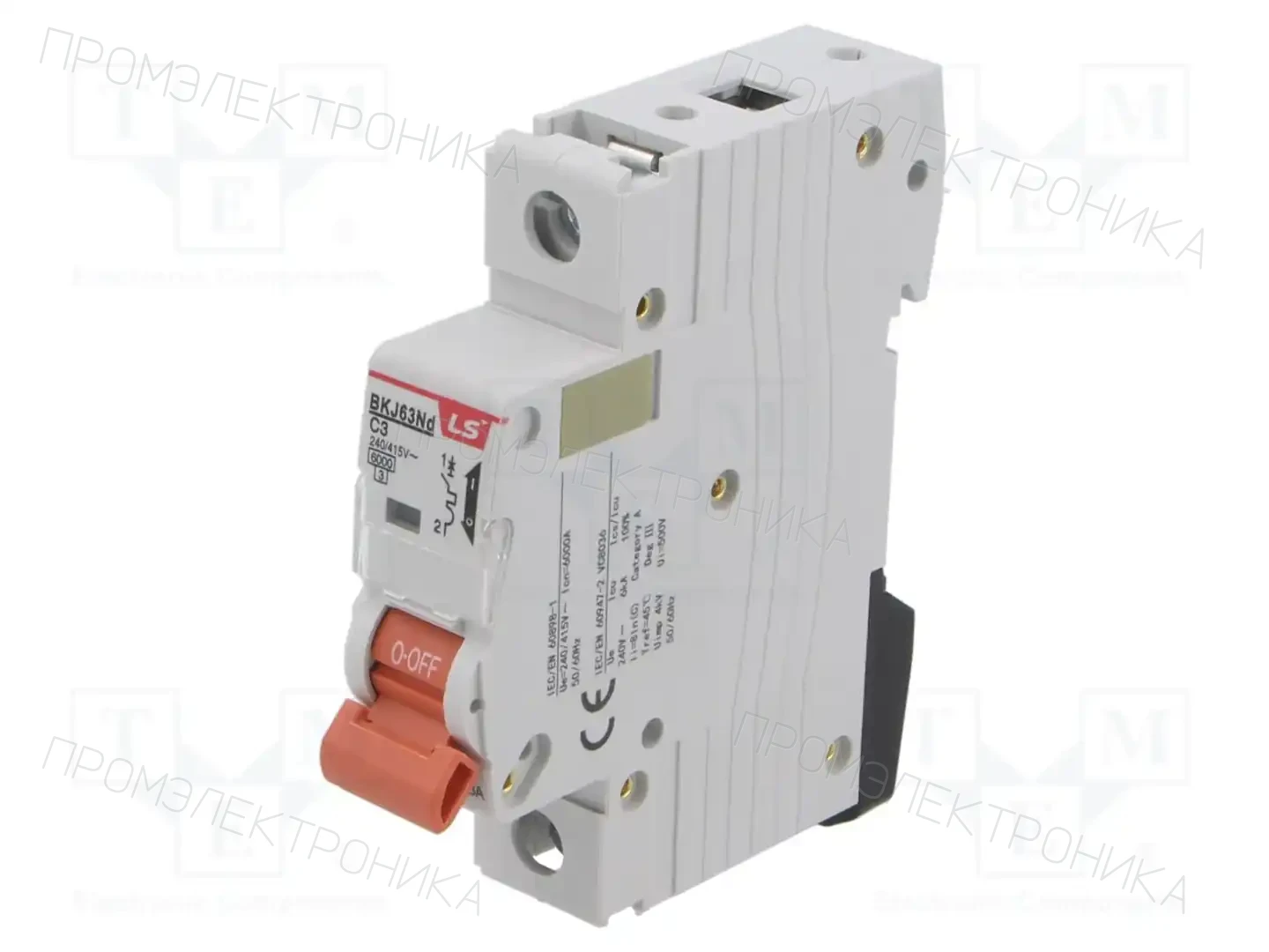 LS ELECTRIC BKJ63ND 1P C3 — Выключатели максимального тока