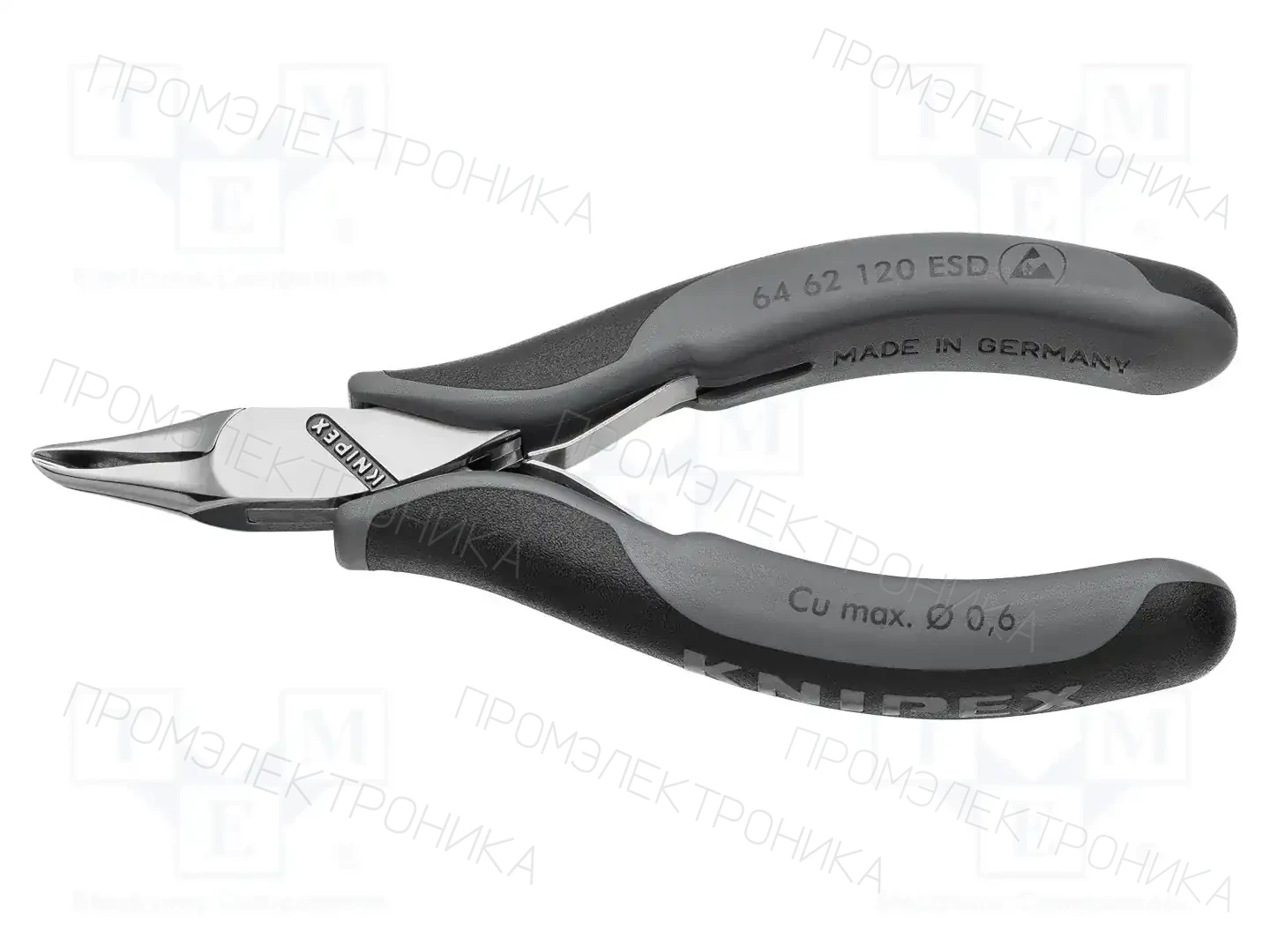 KNIPEX 64 62 120 ESD — Клещи-кусачки для резки