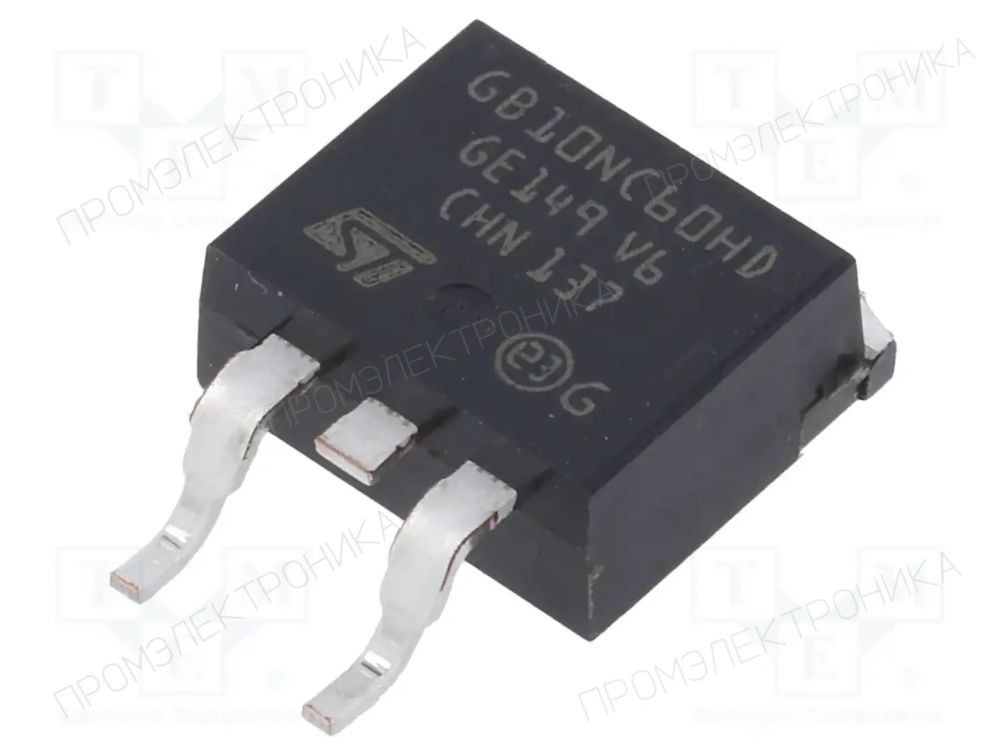 STMicroelectronics STGB10NC60HDT4 — Транзисторы IGBT SMD