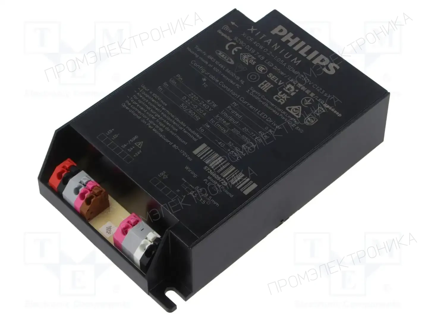 PHILIPS XITANIUM CR 40W 0.2-1.05A SDMP 230V C123 — Блоки питания для LED
