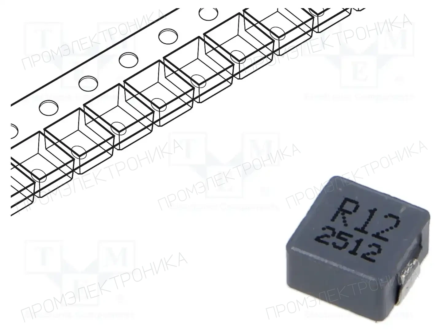 JANTEK JRPI0604M-R12N — Дроссели