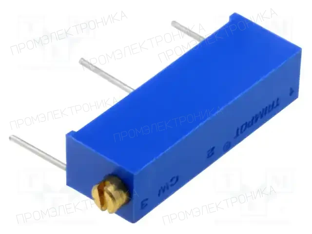 BOURNS 3006Y-1-102LF — Потенциометры THT многооборотные 19мм